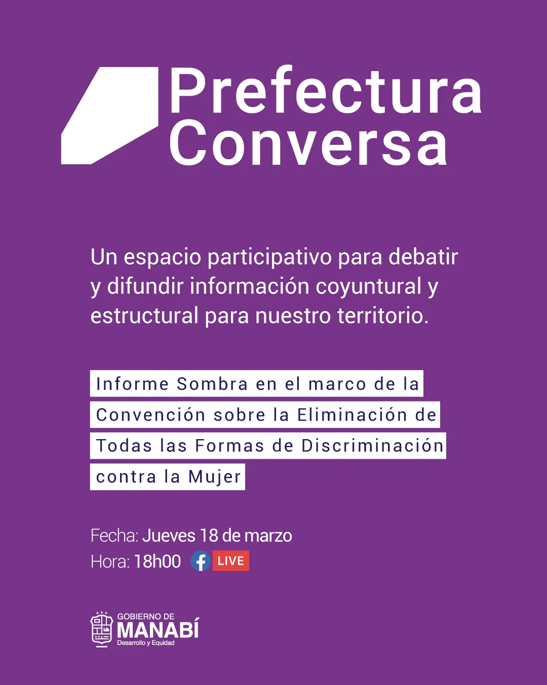 Pieza del proyecto Prefectura Conversa